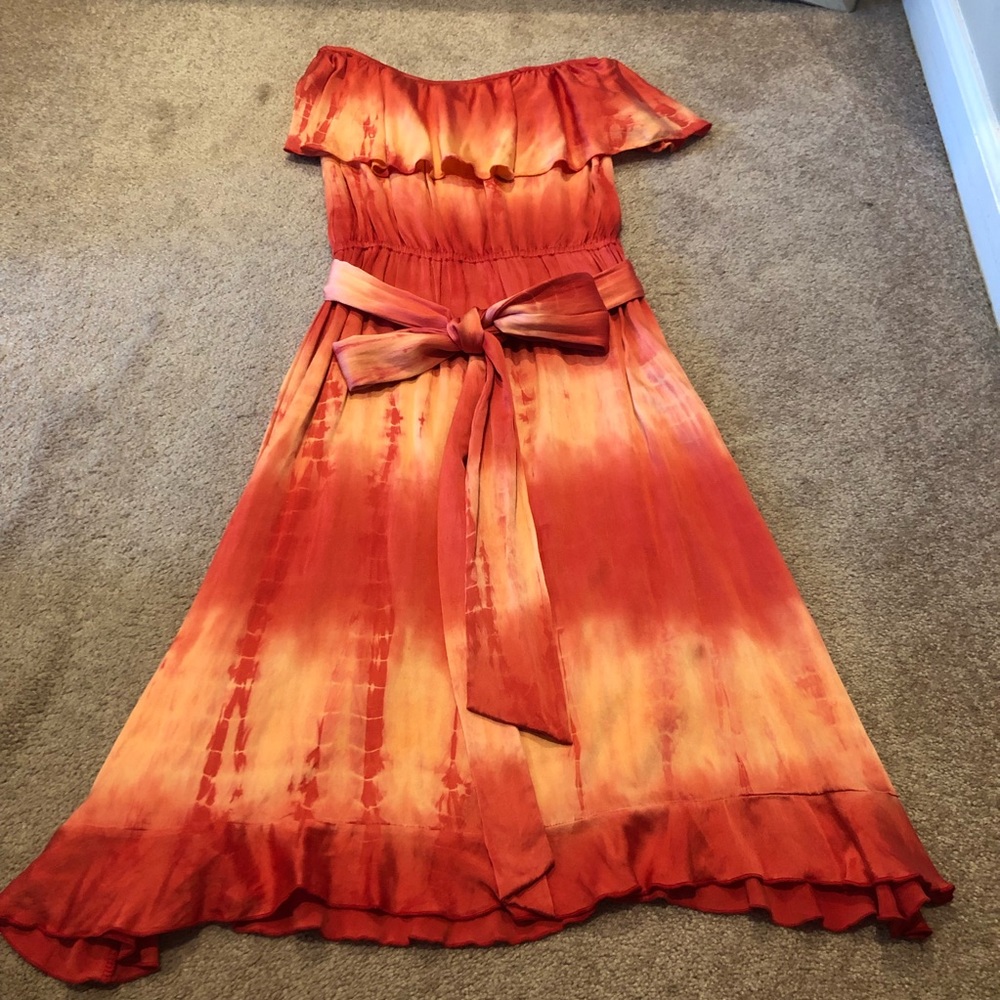 🆕 NWT Michelle Jonas silk dress S